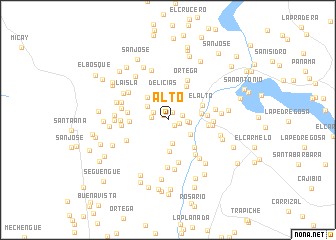 map of Alto