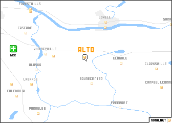 map of Alto