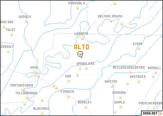 map of Alto