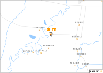 map of Alto