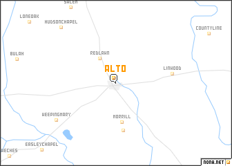 map of Alto