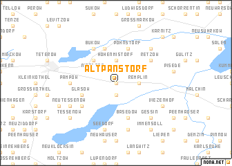 map of Alt Panstorf