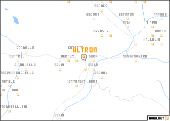 map of Altrón