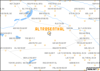 map of Altrosenthal