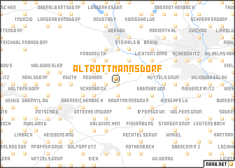 map of Altrottmannsdorf