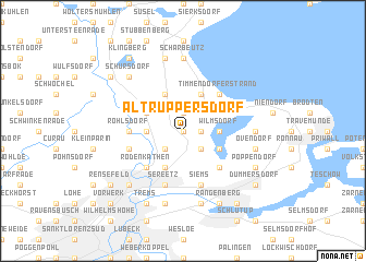 map of Alt Ruppersdorf