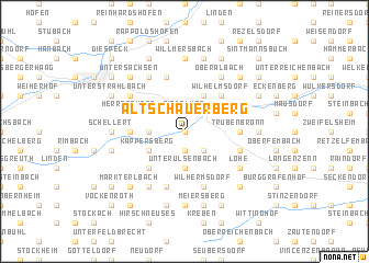 map of Altschauerberg