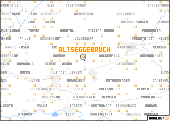 map of Alt Seggebruch