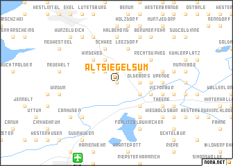 map of Alt Siegelsum