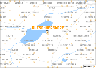 map of Alt-Sommersdorf