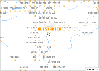 map of Altstädten