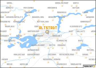 map of Altstadt