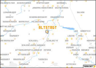 map of Altstadt