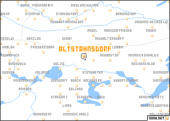 map of Alt Stahnsdorf