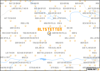 map of Altstetten