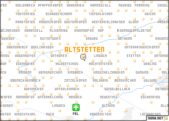 map of Altstetten