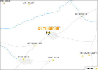 map of Altukhovo