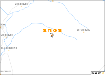 map of Altukhov