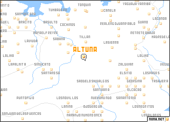 map of Altuna