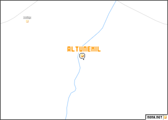 map of Altunemil