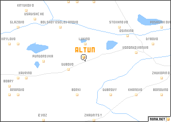 map of Altun