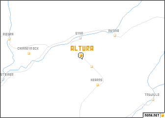 map of Altura