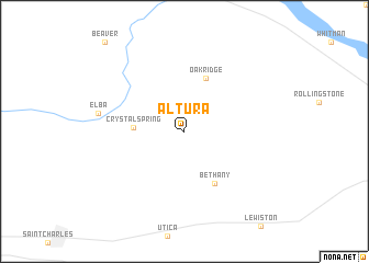 map of Altura