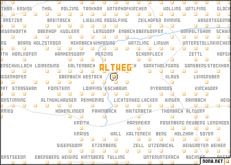 map of Altweg