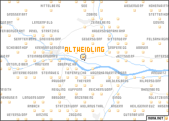 map of Altweidling