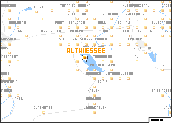 map of Alt Wiessee