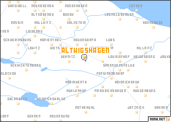 map of Altwigshagen