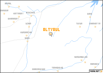 map of Altyaul