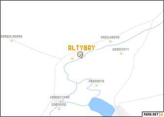 map of Altybay