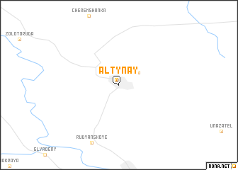 map of Altynay