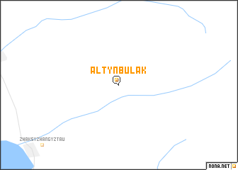 map of Altynbulak