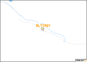 map of Altyndy