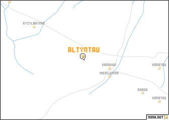 map of Altyntau