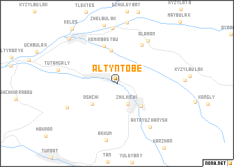 map of Altyntobe