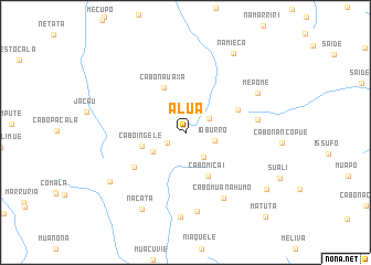 map of Alua