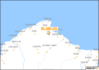 map of Alubijid