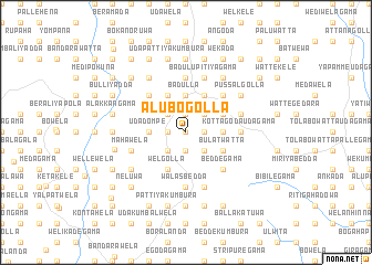 map of Alubogolla