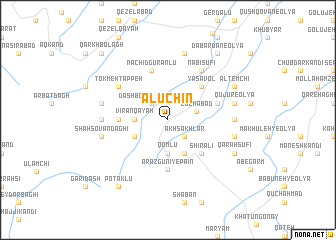 map of Ālūchīn