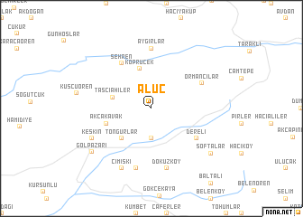 map of Aluç