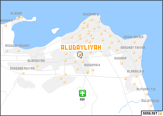 map of Al ‘Udaylīyah