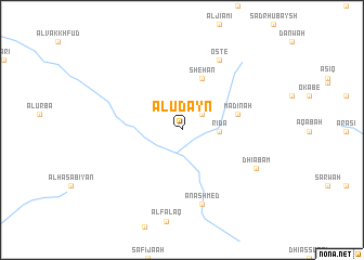 map of Al ‘Udayn