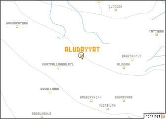 map of Al ‘Uḑayyāt