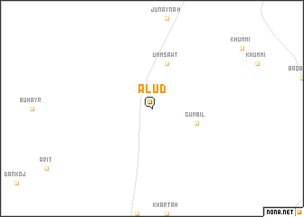map of Al ‘Ūd