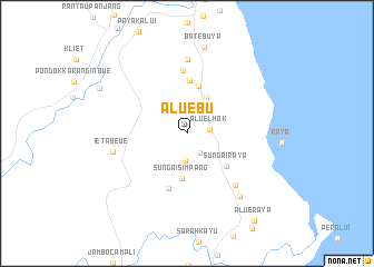 map of Alue Bu