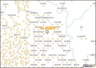 map of Alugbin