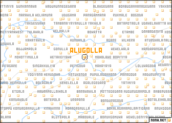 map of Alugolla
